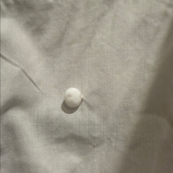 J. Crew Collection White Embroidered Short-Sleeve Button-Down Shirt 6 - Picture 9 of 9